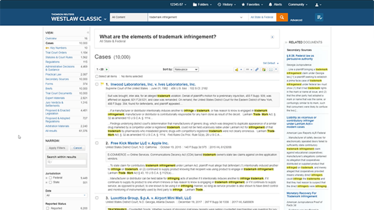 Westlaw Classic | The Leading Legal Research Service | Middle East ...