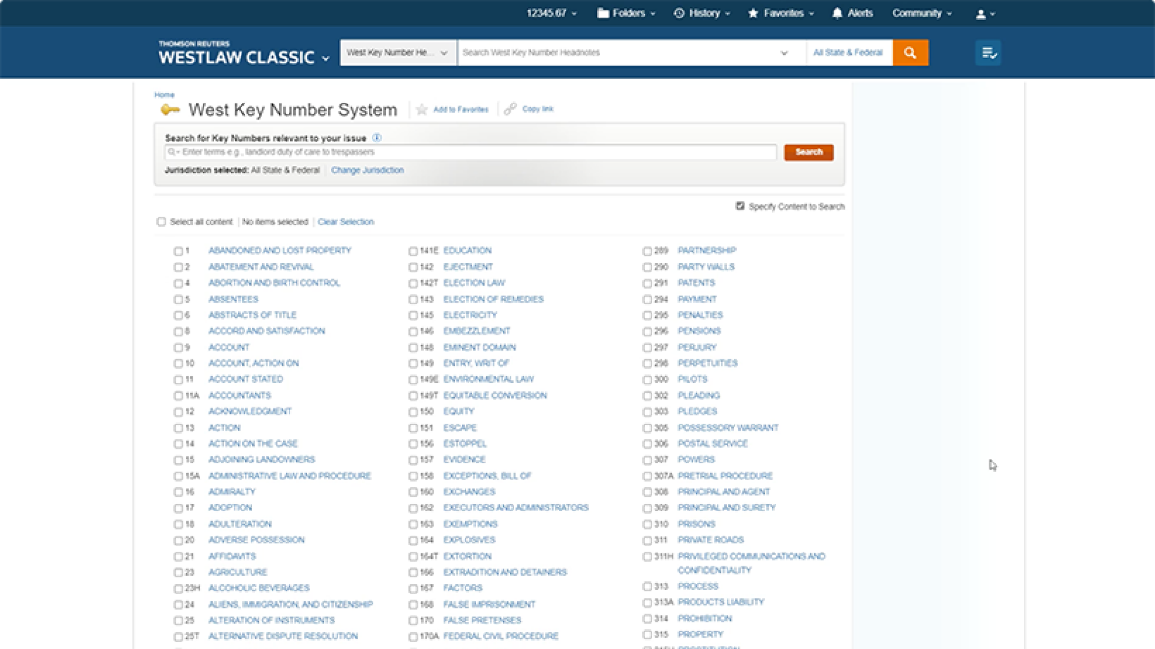 Westlaw Classic | The Leading Legal Research Service | Middle East ...