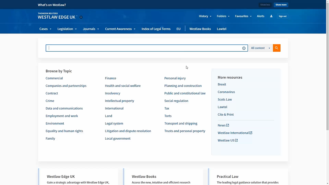 Westlaw Questions