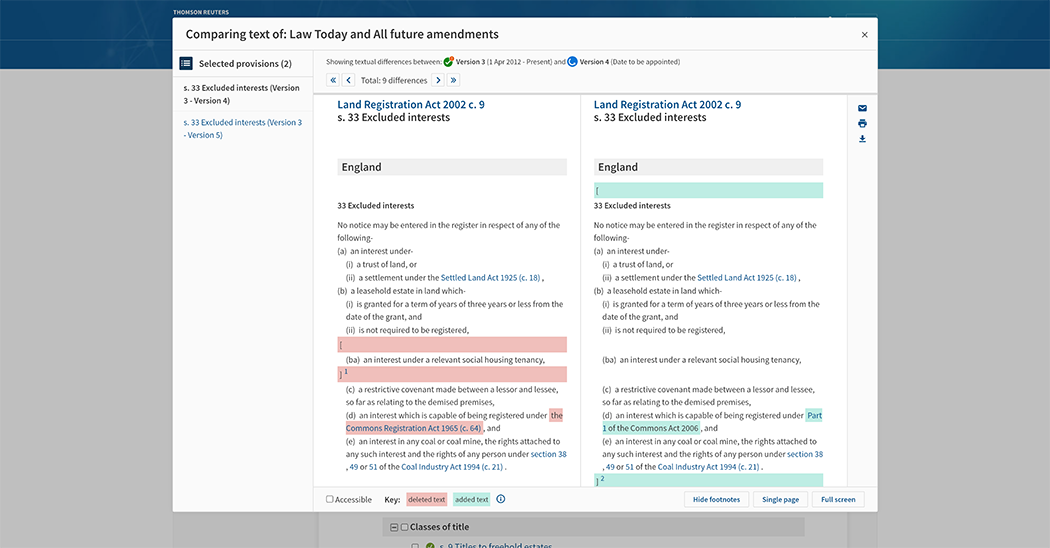 Legislation Compare Tool and UK EU Divergence Tracker