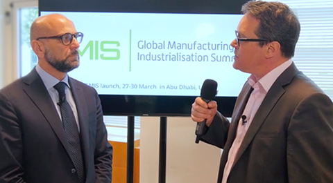 Roberto Mancone, Managing Director & Global Head of Disruptive Technologies and Solutions at Deutsche Bank, discusses how disruptive and digital technologies, including AI and Blockchain, are influencing the traditional banking sector. Interview with Reuters Editor-at-Large, Axel Threlfall, at the Global Manufacturing & Industrialisation Summit (GMIS) in Abu Dhabi.