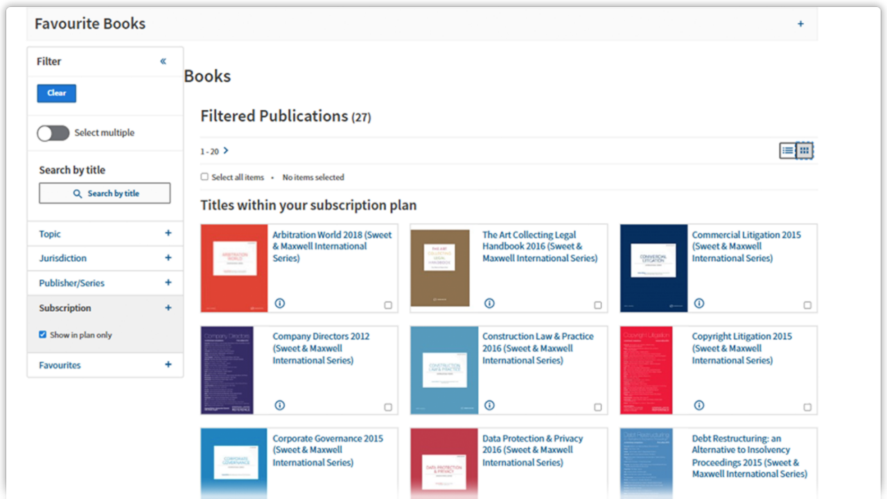 Screenshot of Westlaw Edge UK's secondary sources