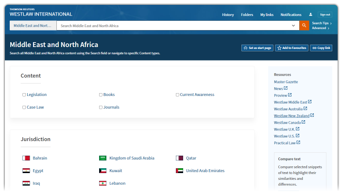 Westlaw Middle East